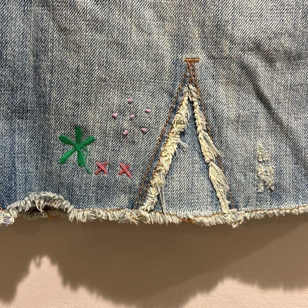 SO real so right, embroidered mini skirt - Picture 3 of 11